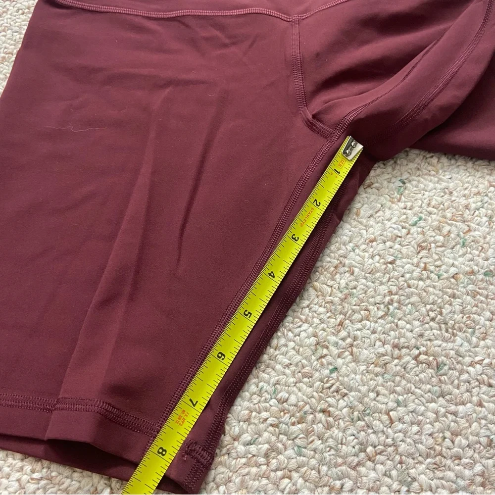New! Lululemon Align High Rise Short 8" Cassis nwt 17125_7